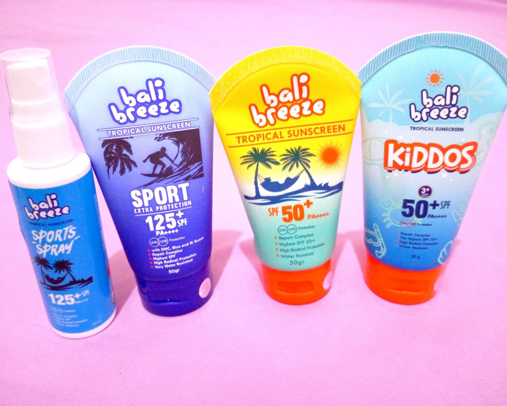 Bali Breeze Sunblock Waterproof SPF50 SPF125 Lazada Indonesia