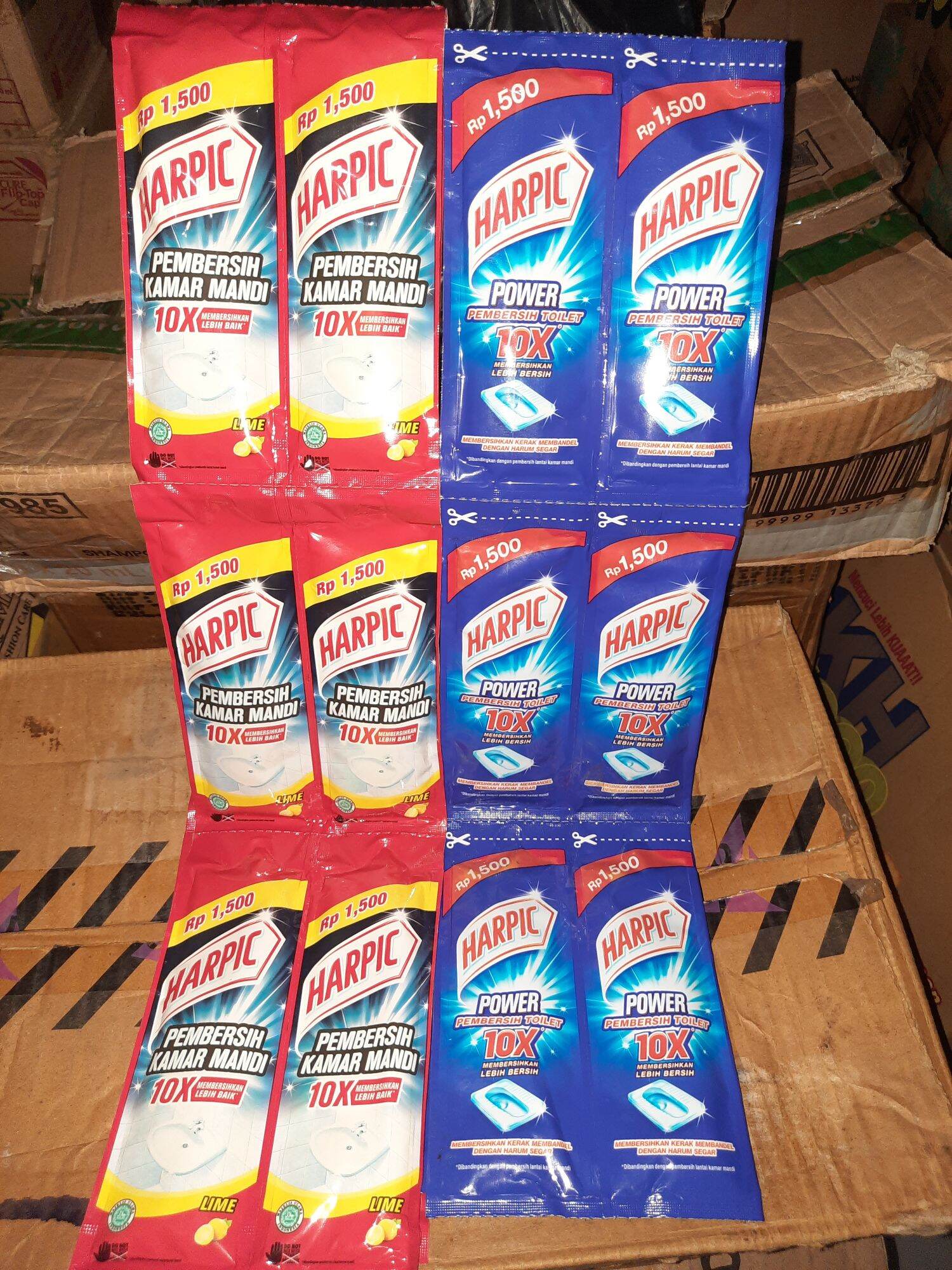 HARPIC Renceng 25ml × 12 Sachet Lazada Indonesia
