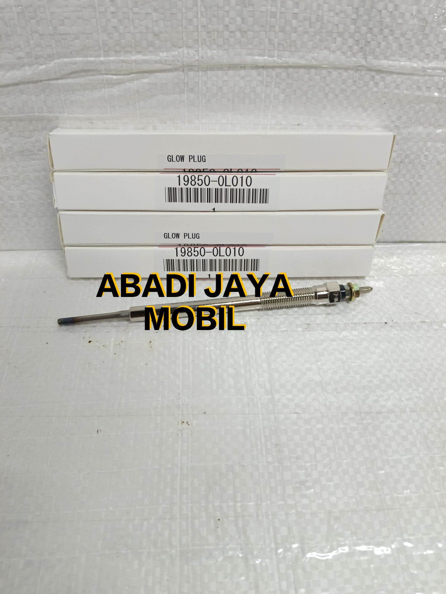 GLOW PLUG BUSI PEMANAS HILUX DIESEL INNOVA DIESEL FORTUNER DIESEL 19850-0L010 Harga  50,000 Ringgit*Penghantaran Percuma