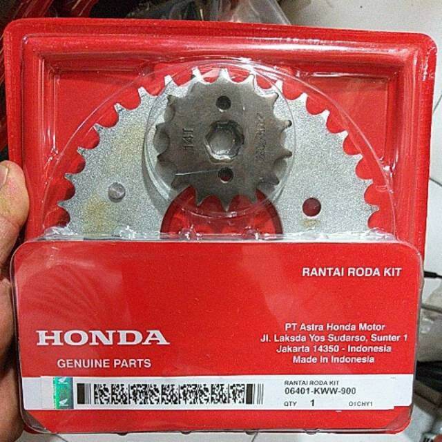Gear set honda blade revo absolute KWW Lazada Indonesia