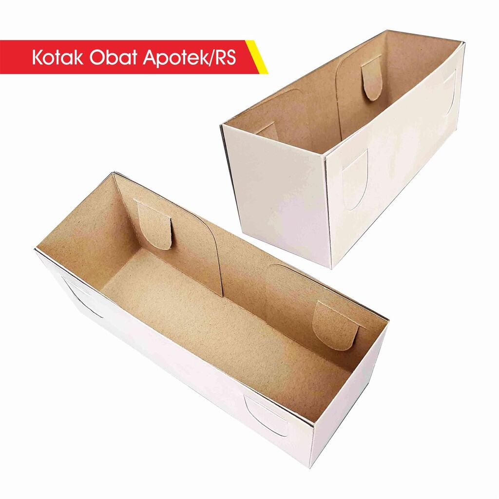 Kardus Box Kotak Penyimpanan Tempat Obat Apotek Dan Rumah Sakit X X