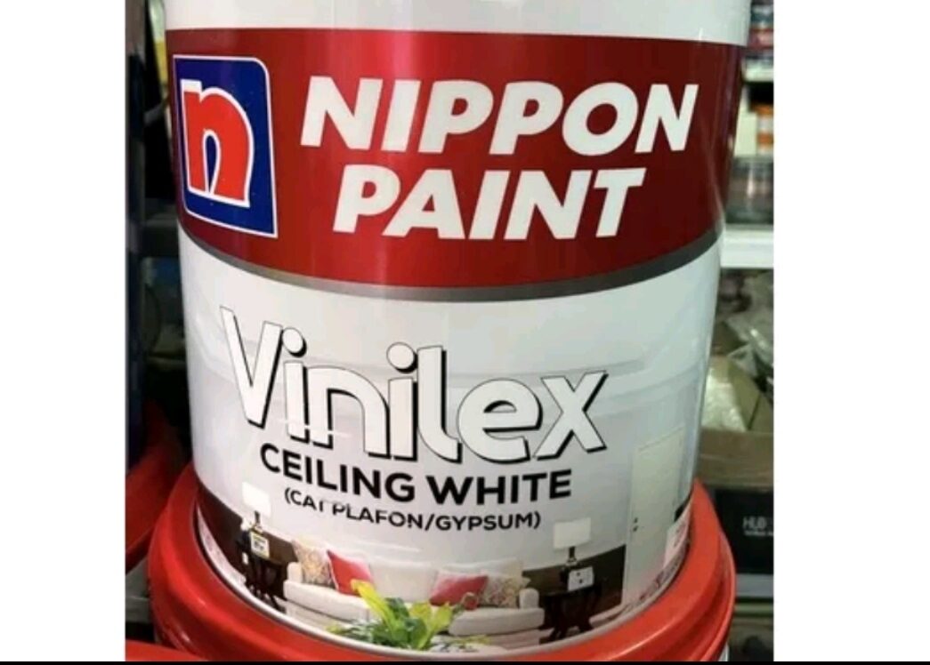 Vinilex Ceiling White Cat Plafon Gypsum Gipsum Grc Triplek Tembok Dinding Putih Pail Kg Kg