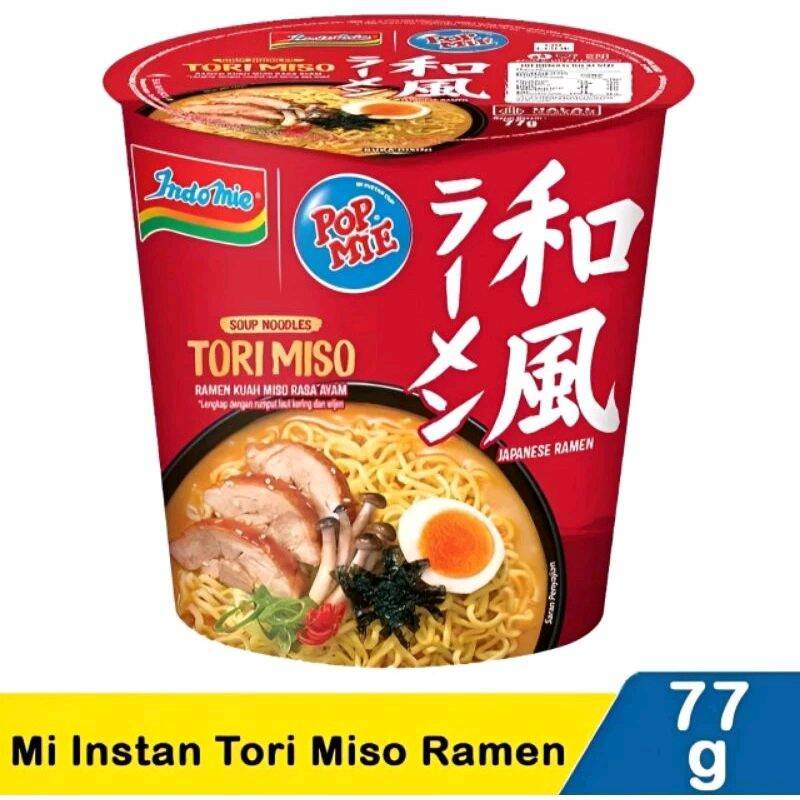 Pop Mie Tori Miso Ramen PCS Harga Promo Lazada Indonesia