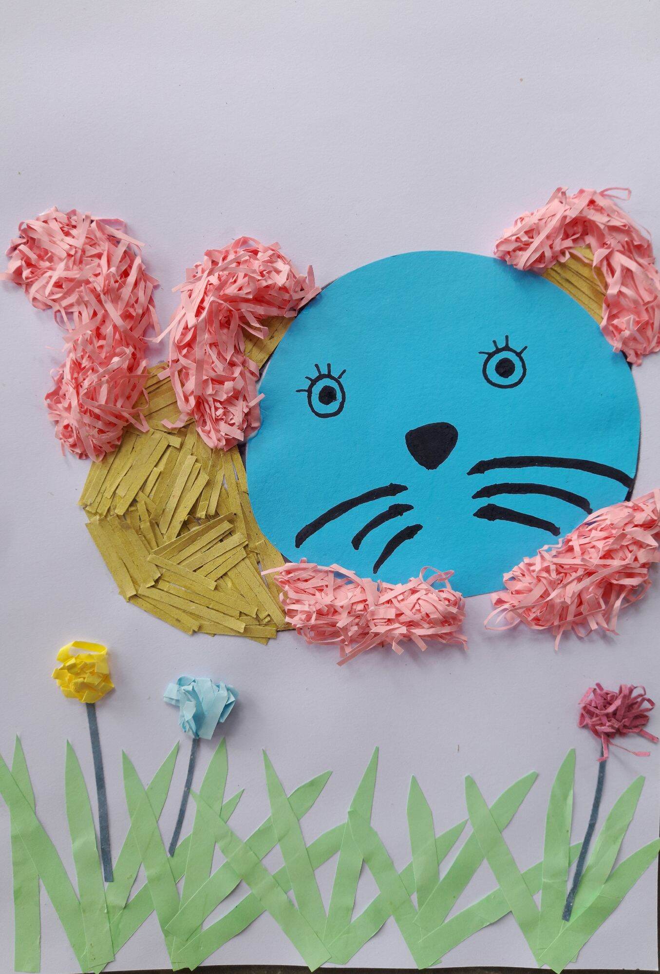 kolase kertas kolase hewan DiY kolase kerajinan kolase | Lazada Indonesia