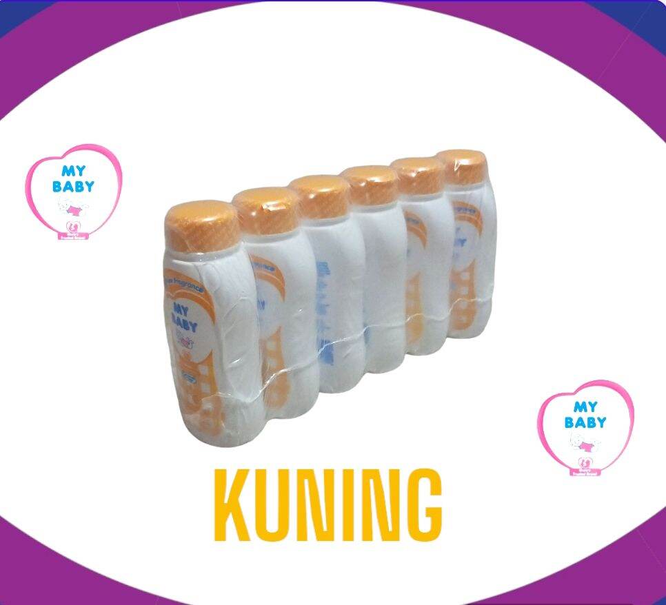 [ 1 pak ] bedak my baby powder 50gram isi 6 pcs