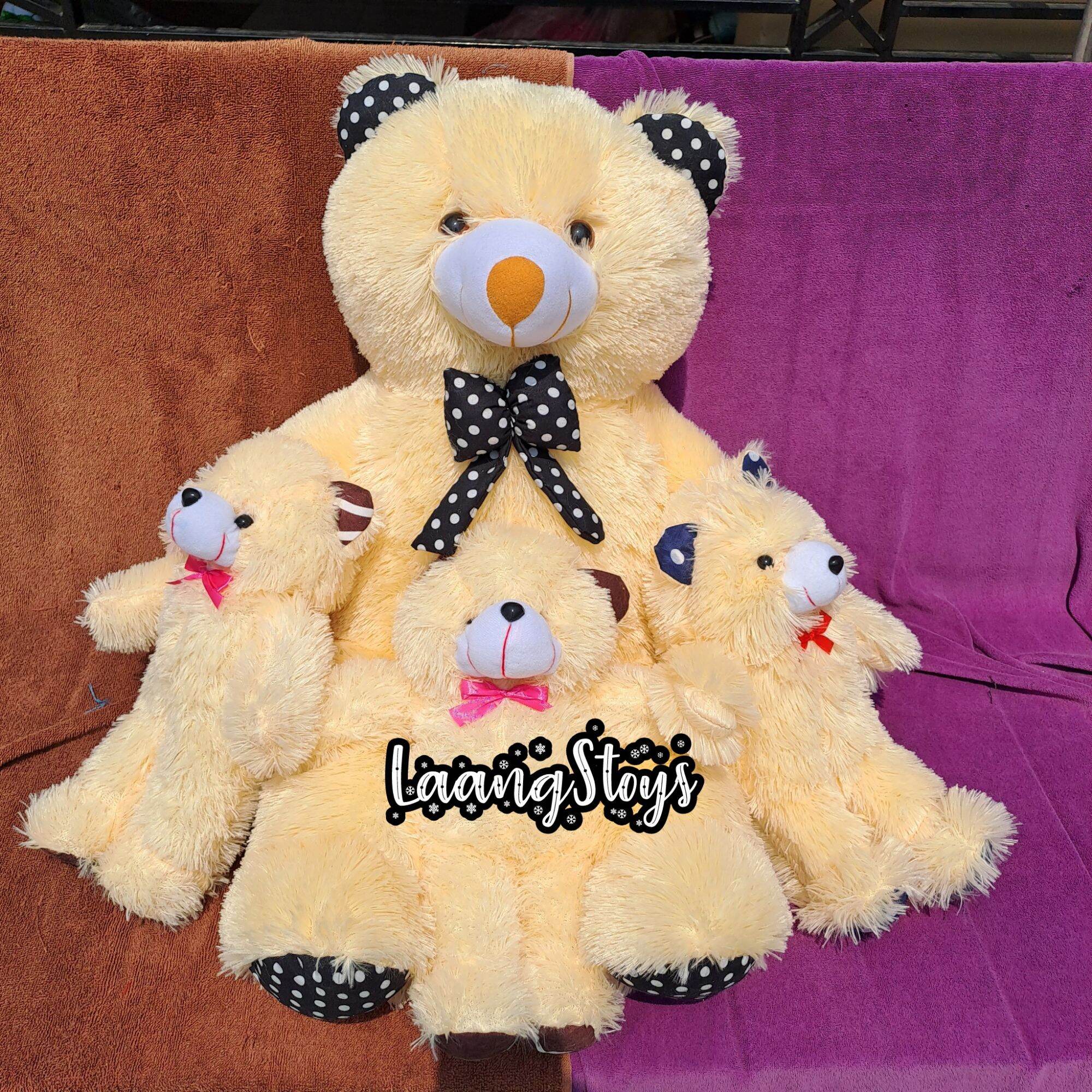 Hadiah Boneka Beruang TedyBear lucu Jumbo Lucu lembut 70cm anak 3pcs Murah bisa