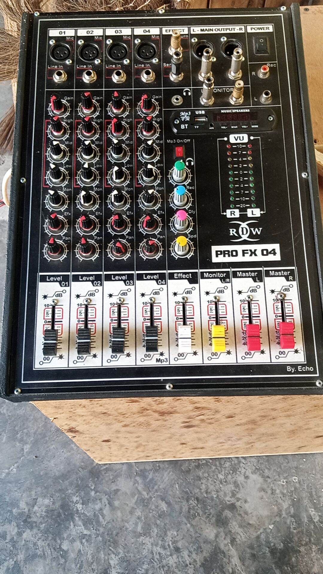 mixer Rakitan 4chanel mic Lazada Indonesia