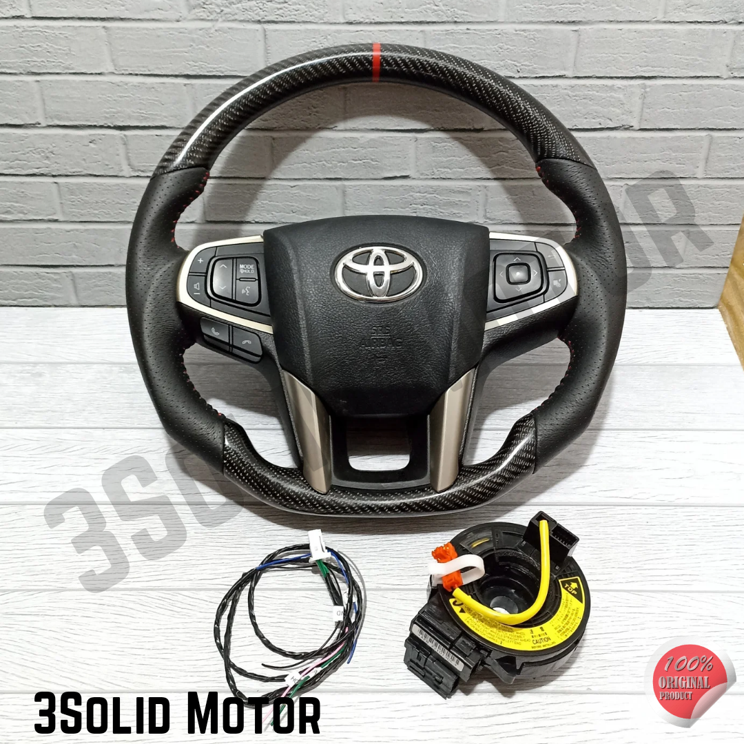 STIR STEER SETIR INNOVA REBORN CARBON KEVLAR ORIGINAL Harga 4,550,000 rupiah*Gratis Ongkir