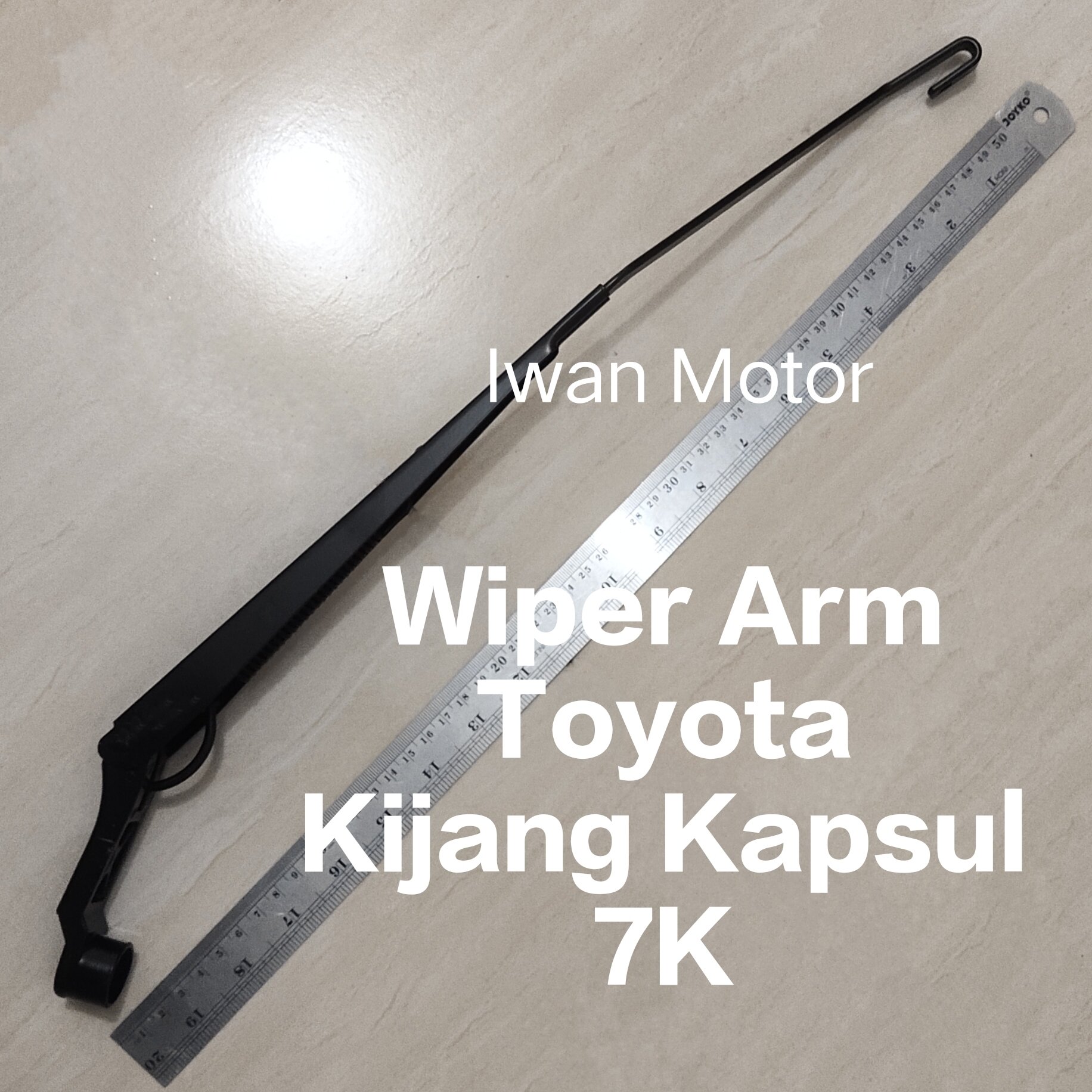 Wiper Arm - Gagang Tiang Wiper Depan Toyota Kijang Kapsul / 7K Harga  60,000 Ringgit*Penghantaran Percuma