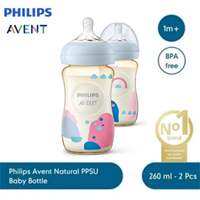 Philips Avent Botol Natural PPSU 260ml - Botol Susu Bayi Material Premium Tahan Hingga 180°C