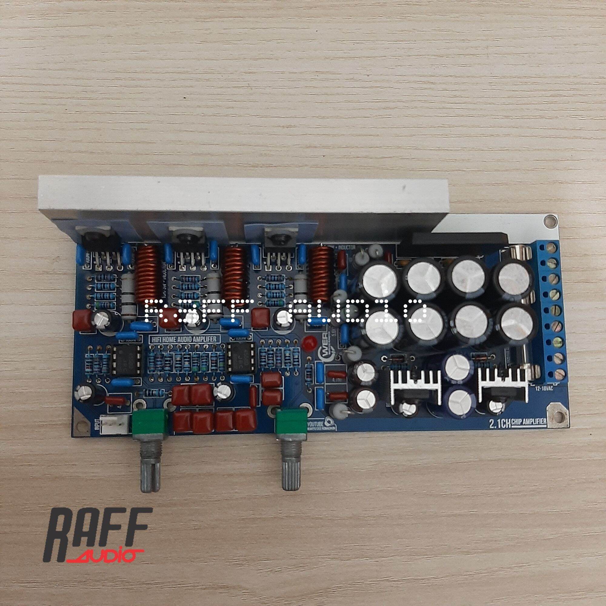 Kit Power Amplifier 2.1 Chip-Amp - TDA2050 TDA2030 PCB Double Layer