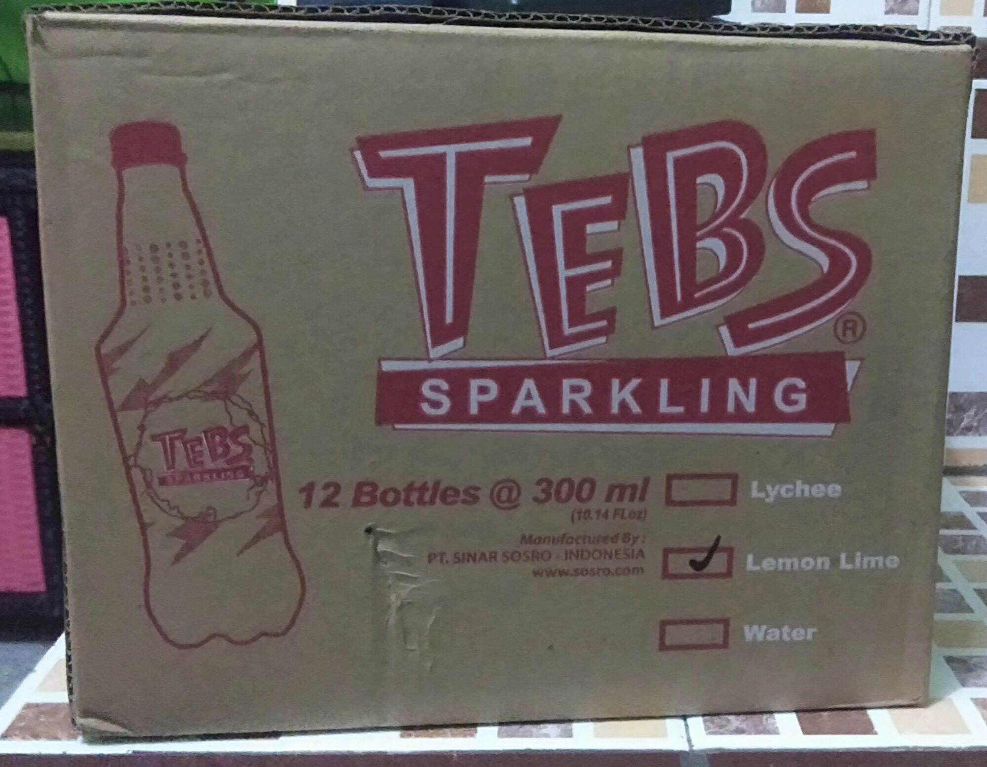 Tebs Rasa TEBS SPARKLING RASA LEMON LINE (isi 12 pcs) | Lazada Indonesia