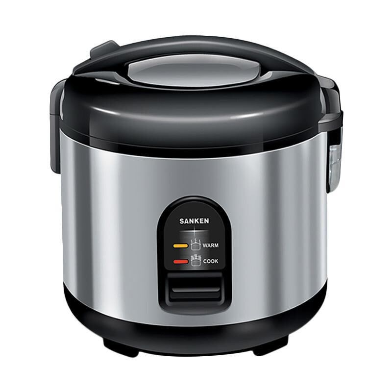 SANKEN Rice Cooker Stainless Steel 1.2 Liter SJ150 Original Lazada