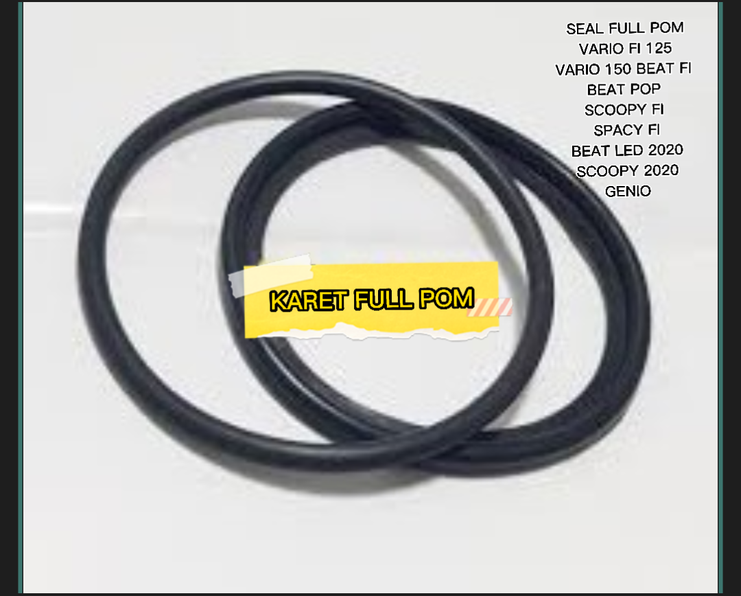 KARET FUEL PUMP SEAL ORING FUEL PUMP GENIO BEAT 2020 SCOOPY 2020 BEAT