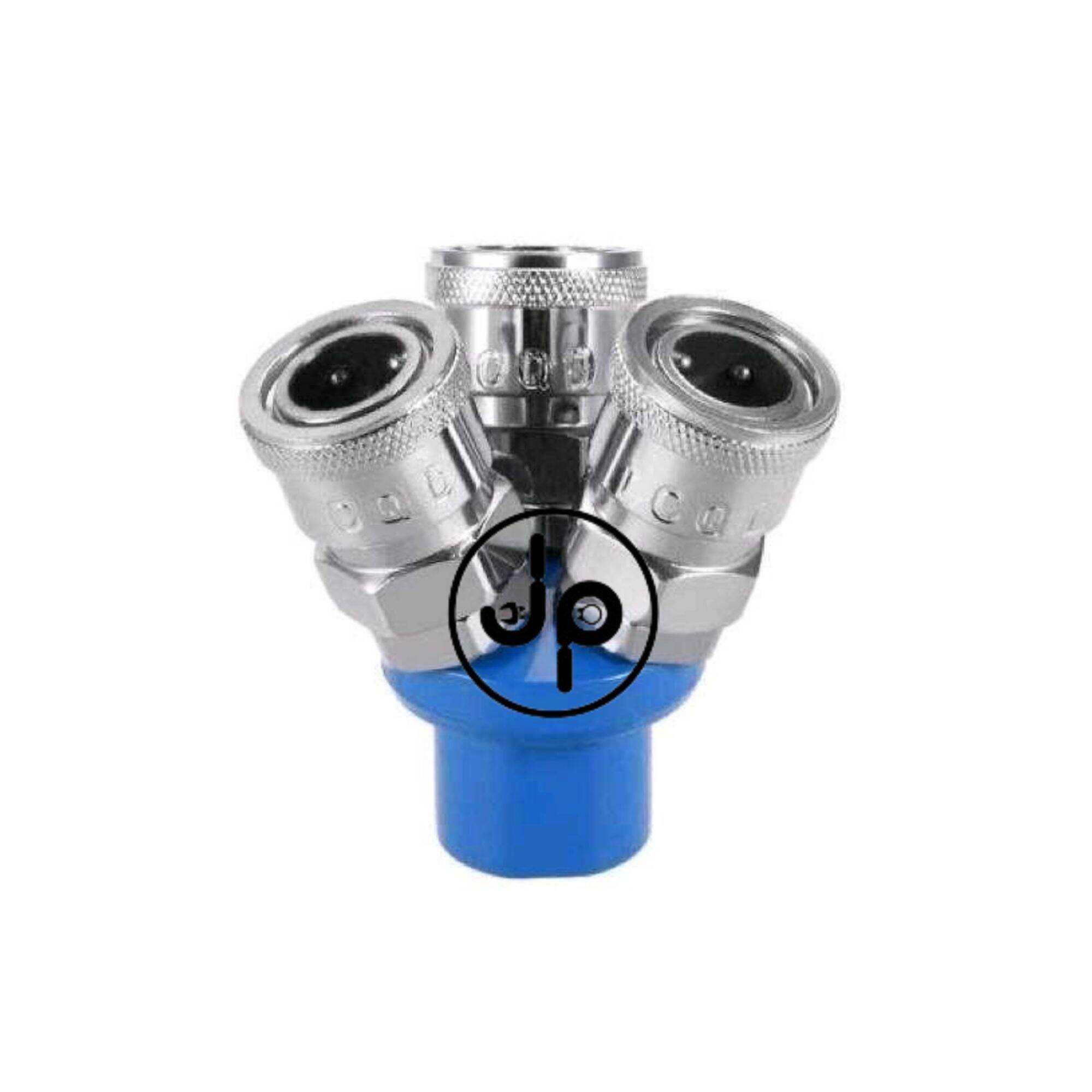 Quick Coupler Cabang Y Cabang 3 | Kompresor Cabang 3 - Coupler Cabang 3 Harga 49,000 rupiah*Gratis Ongkir