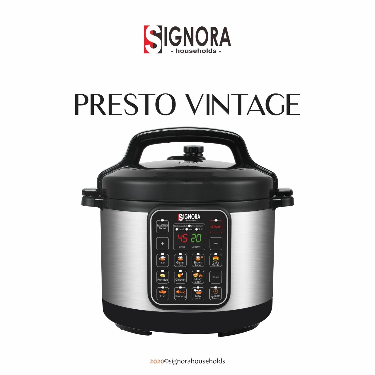 signora presto cooker