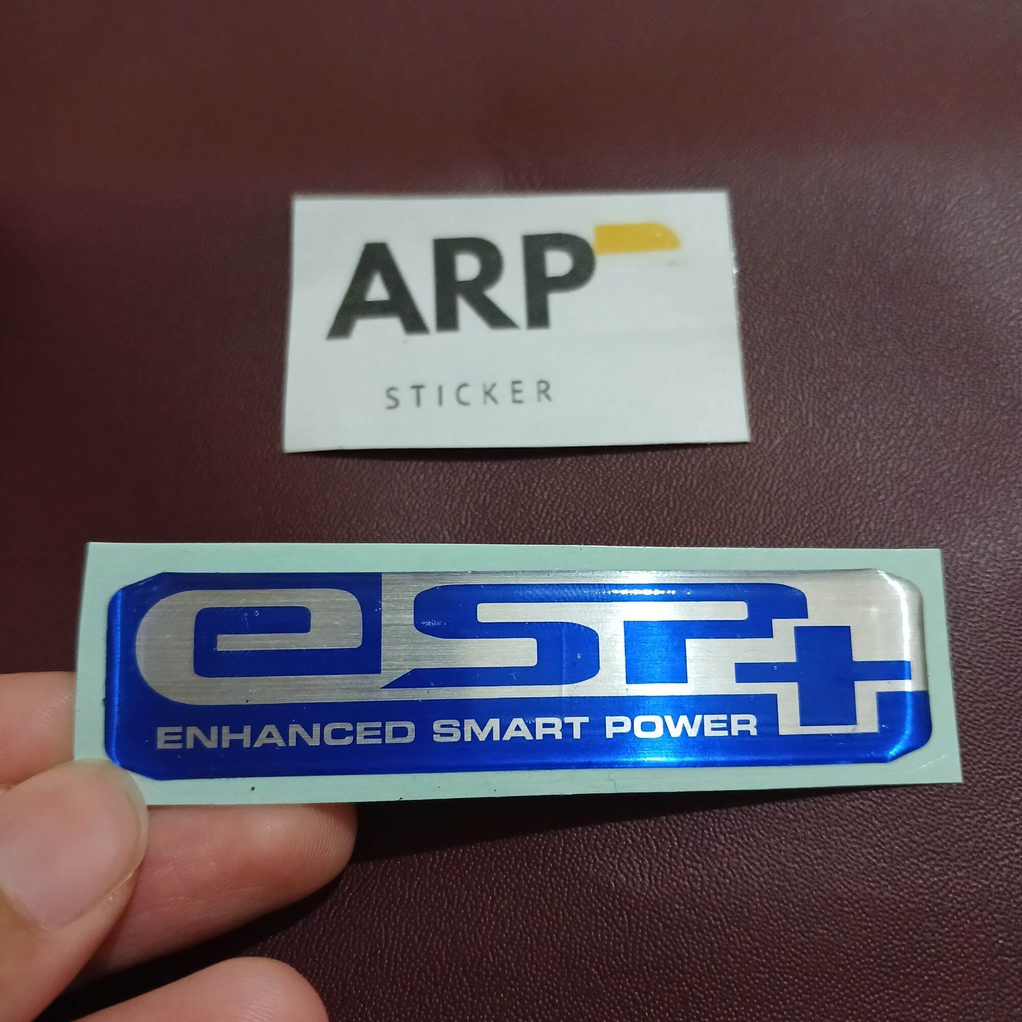 STICKER STIKER ESP+ TIMBUL 3D Harga 3,500 rupiah*Gratis Ongkir