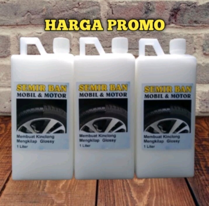 Semir Ban Mobil dan Motor 1Liter Harga 20,000 rupiah*Gratis Ongkir
