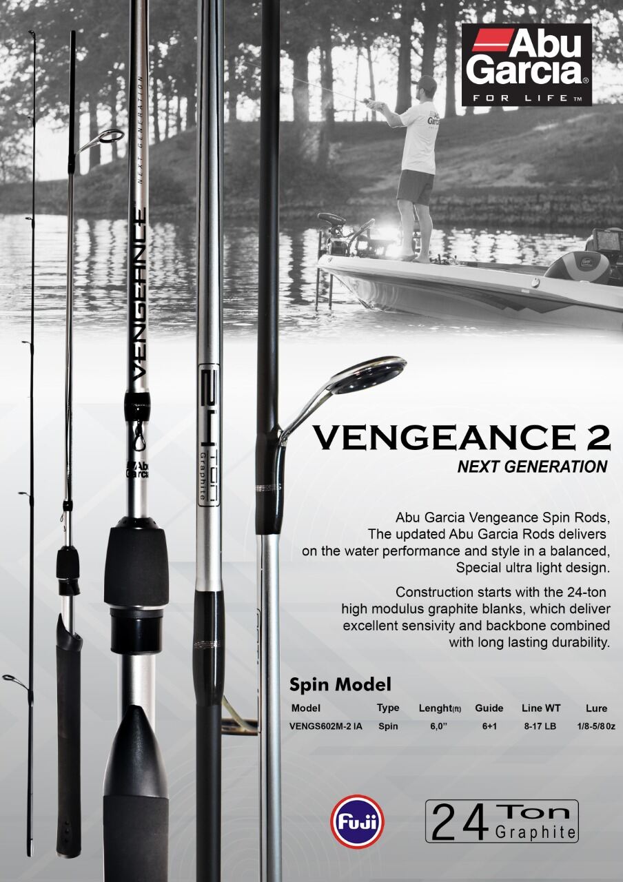 Joran Abu Garcia VENGEANCE Spinning Full Eva