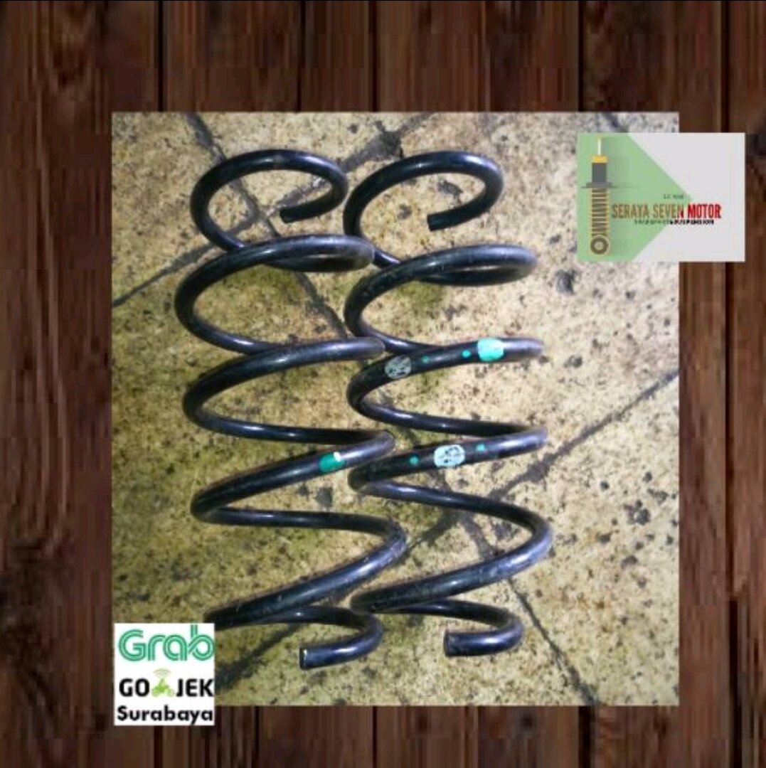 Spring Kanan coil spring per keong depan standart honda mobilio set kanan kiri ...