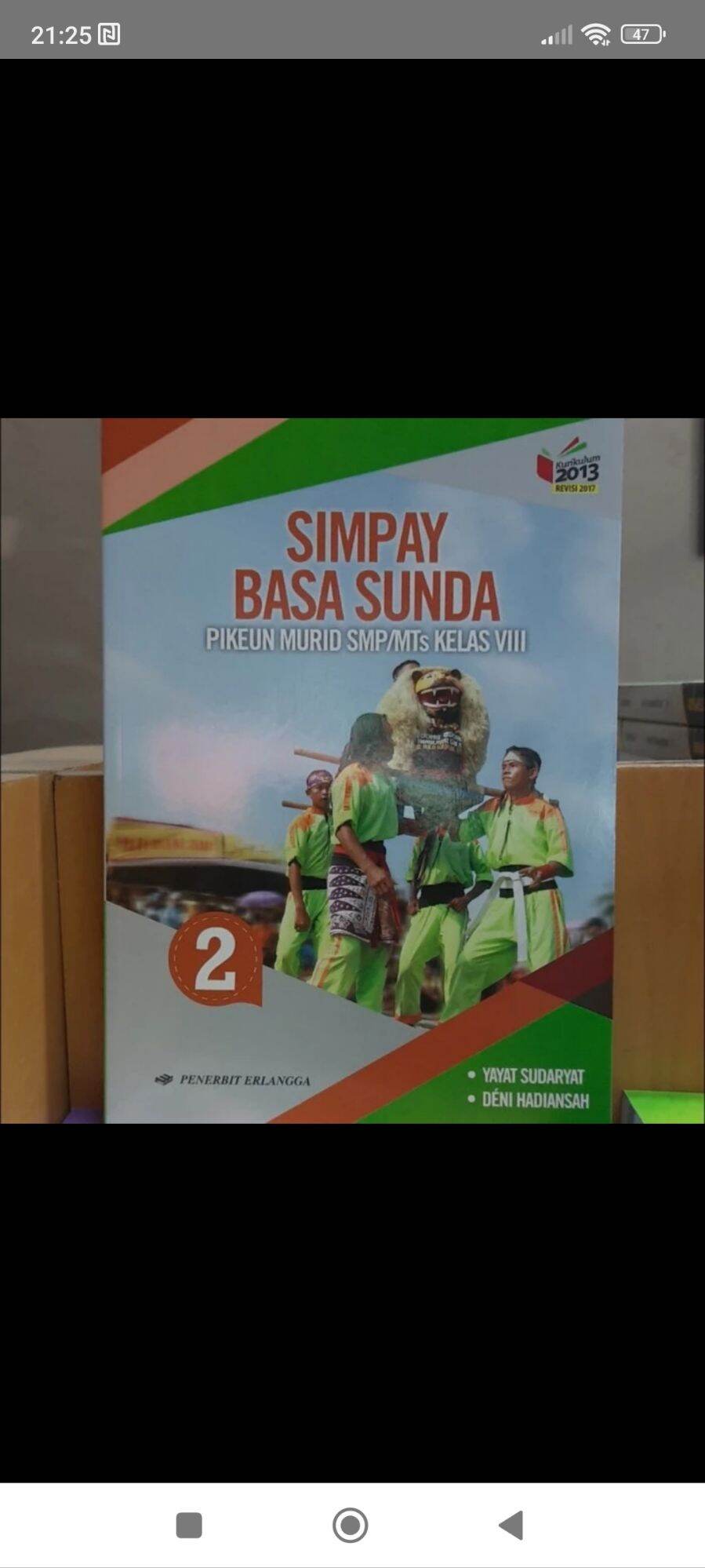 Buku Pelajaran Simpay Basa Sunda SMP MTS Kelas 1 7 VII, 2 8 VIII, 3 9 ...