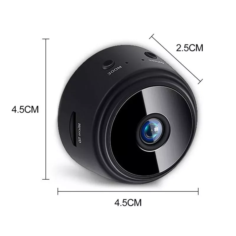 Best Selling Wireless A9 Mini Camera/Mini Camera A9 Wireless 1080P Wifi Home Security Monitoring Camera Infrared Night Vision Smart Cctv Wireless Camera - Merek WESA9 Harga 39,000 rupiah*Gratis Ongkir