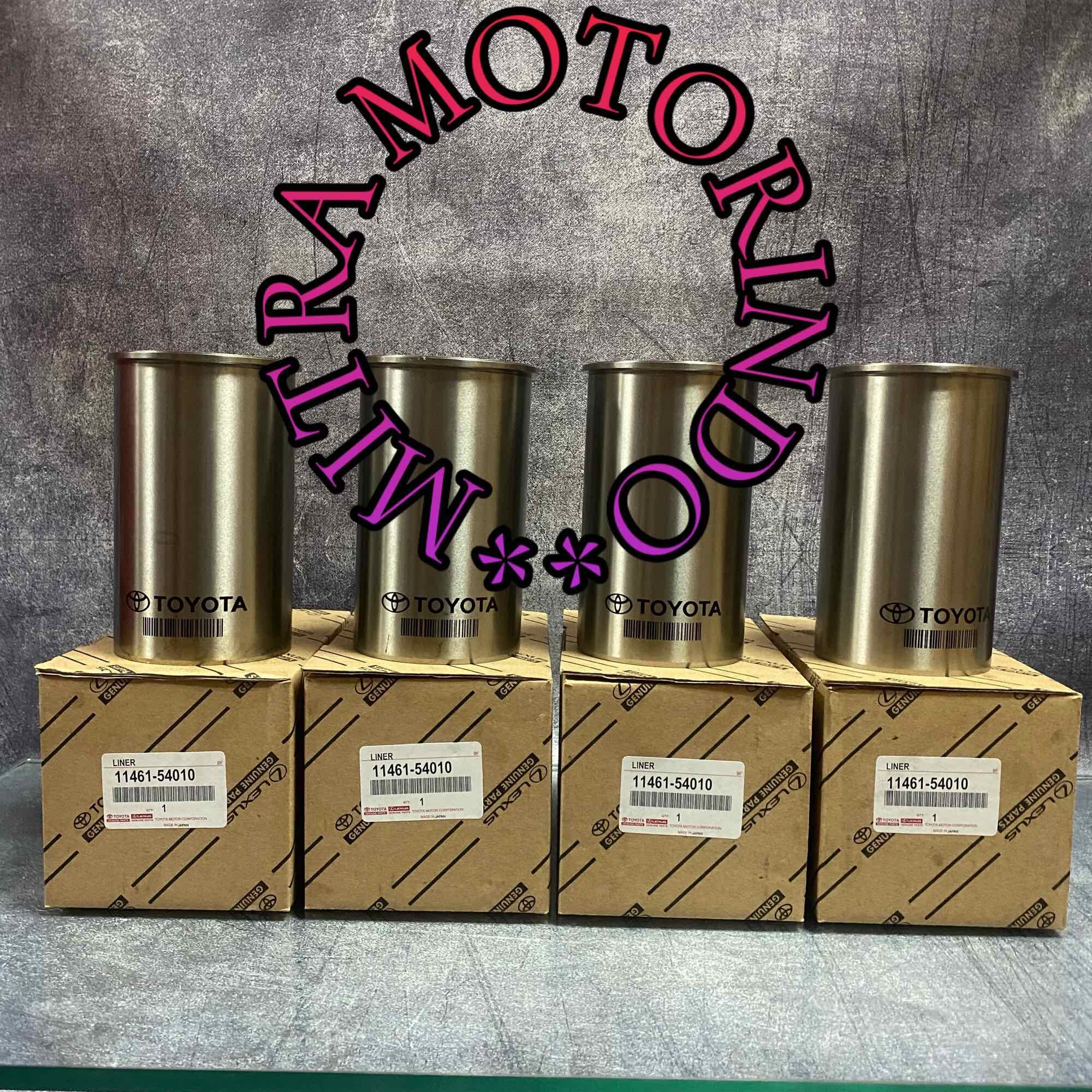 Liner Only/Boring/Voring Toyota Hiace Diesel LH11 1Set 4Pcs 11461-54010 Harga 1,184,000 rupiah*Gratis Ongkir