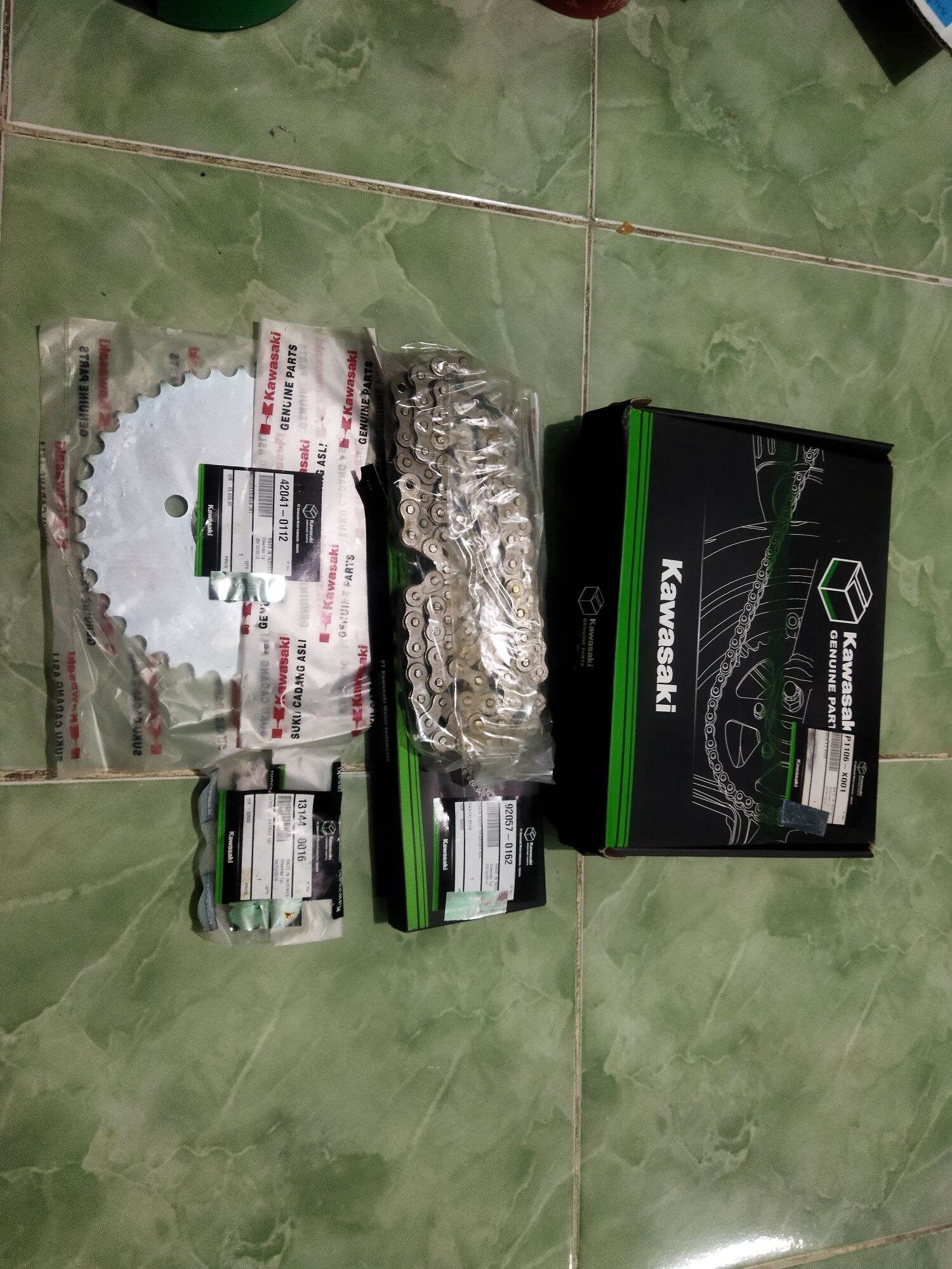 gir gear set Kawasaki edge original Lazada Indonesia