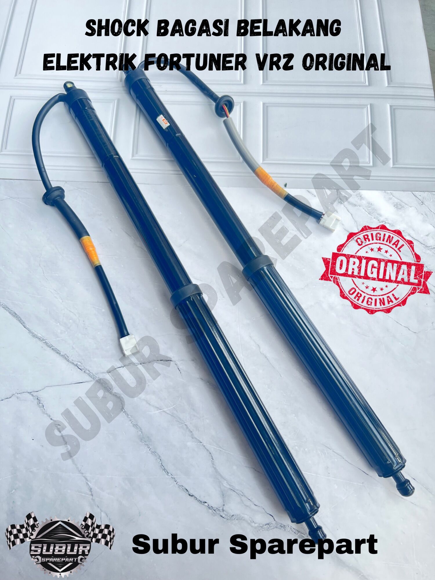 Shock Bagasi Elektrik Fortuner VRZ Set Original Harga 3,100,000 rupiah*Gratis Ongkir