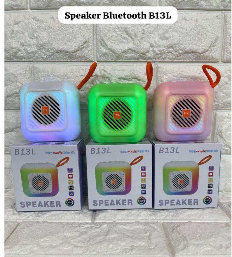 Speaker Bluetooth B13L Lampu LED RGB Wireless Portable Speker Music Box ...