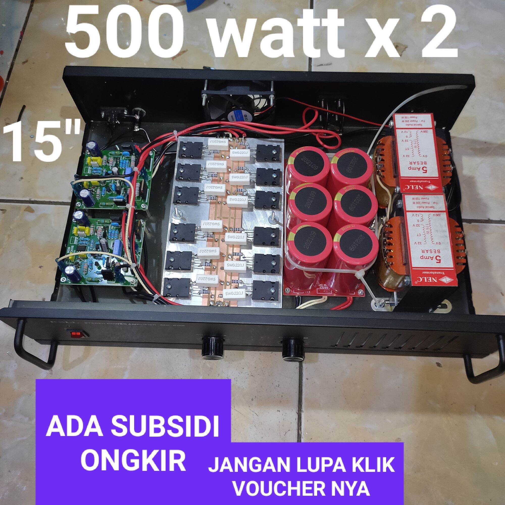 AMPLI RAKITAN TRAFO 5A MURNI DOBEL TRAFO VDC CT60 | Lazada Indonesia