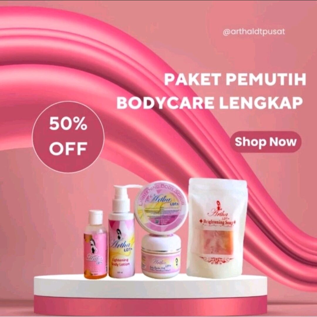 PAKET BODYCARE EXTRA GLOW ARTHA LDT