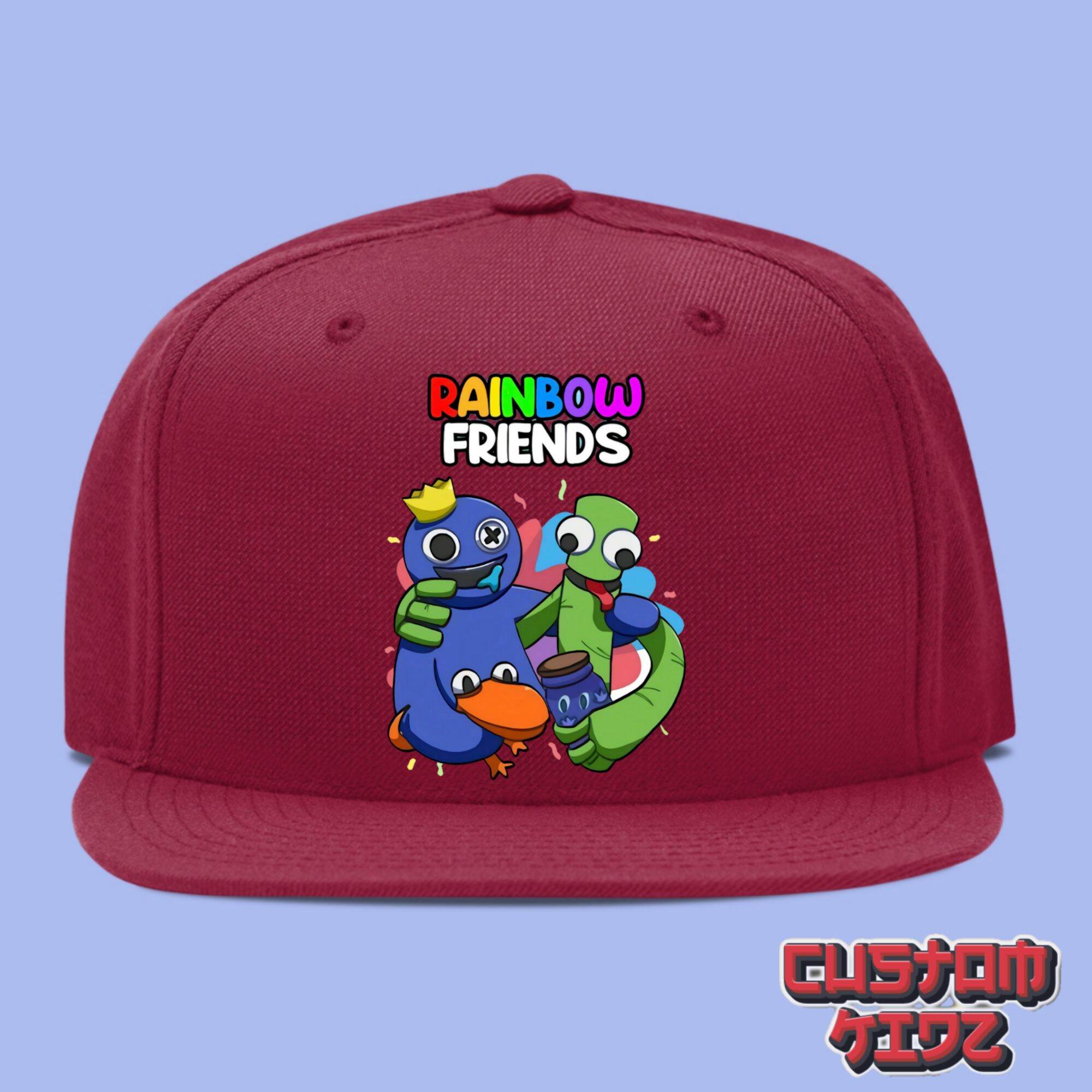 Topi anak snapback Rainbow Friends | Lazada Indonesia