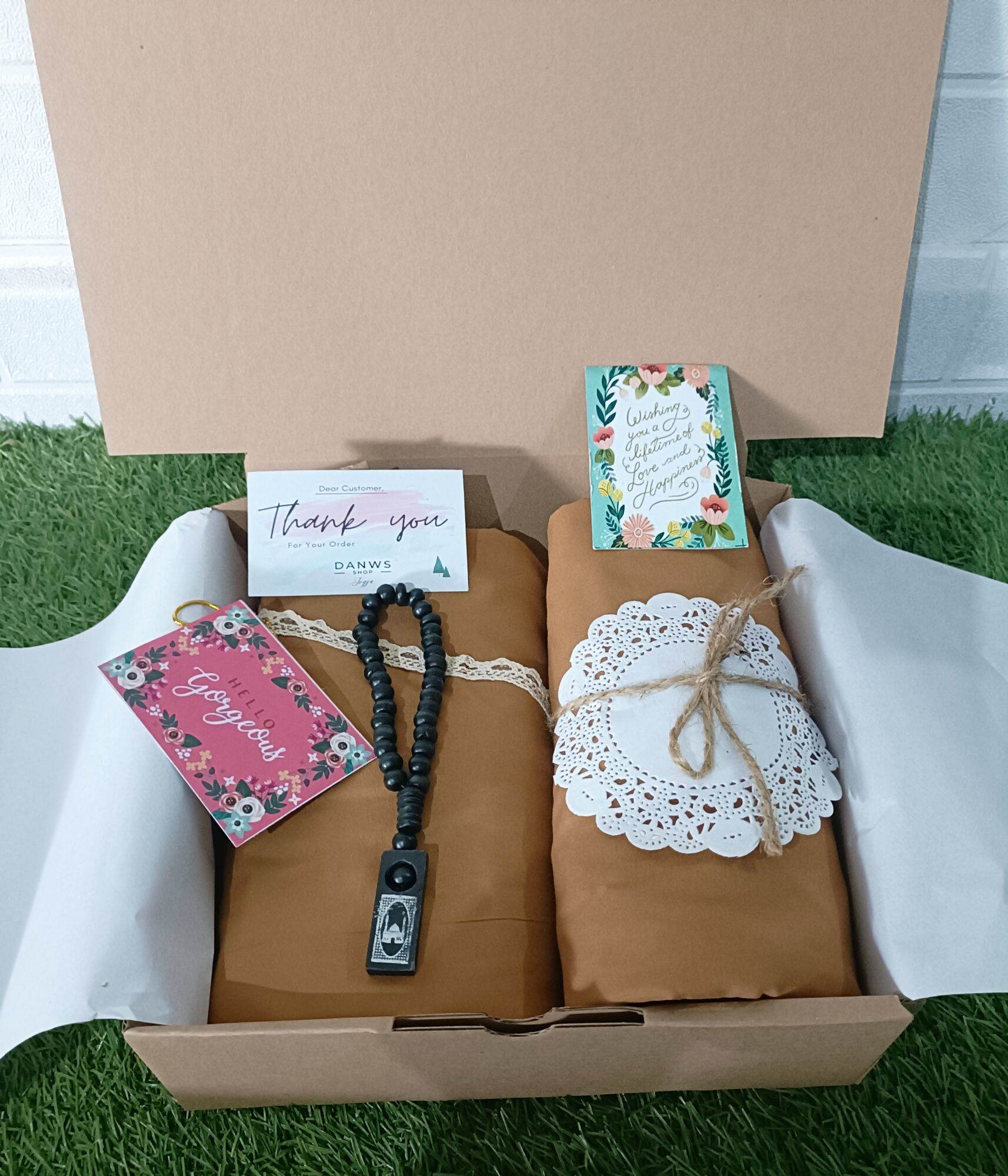 Hampers Kado Mukena / Kado Pernikahan / Hadiah Mukena Katun
