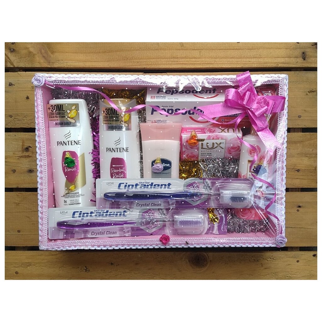 Shower Pantene Sunsilk drop pernikahan engagement hadiah favors