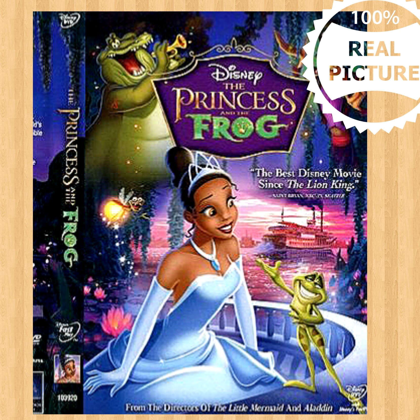 Original Hd Dvd Kaset Dvd Film Kartun Disney The Princess Frog Sub Indo