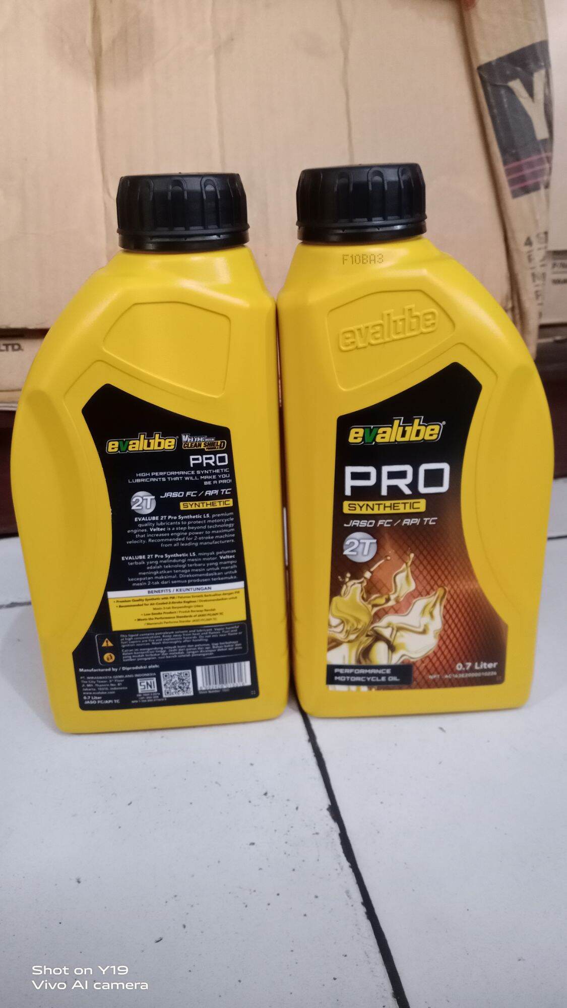 oli motor evalube pro 2t sintetik original Lazada Indonesia