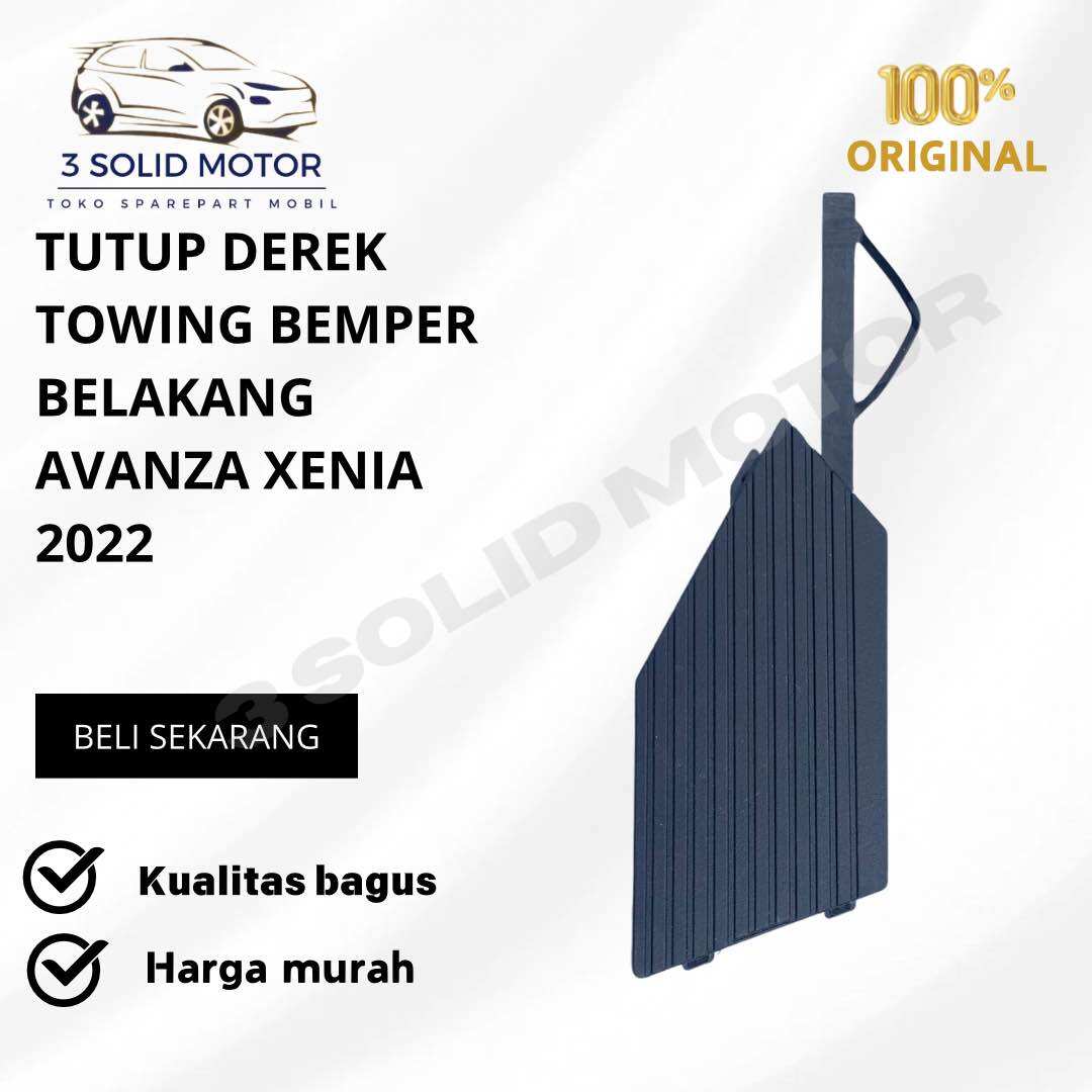 TUTUP DEREK TOWING BEMPER BELAKANG AVANZA XENIA 2022 ORIGINAL Harga 45,000 rupiah*Gratis Ongkir