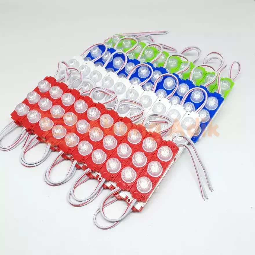 1 RENTENG 10pcs lampu led mata 3 12-24v