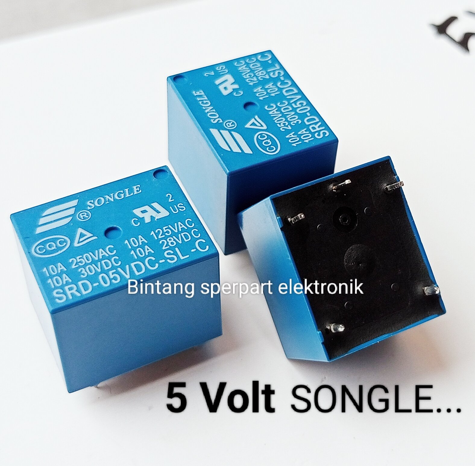 RELAY SONGLE 5 VOLT 5 PIN RELAY 5VOLT 5PIN RELAY SONGLE 5V 5 KAKI RELAY 5V 5 KAKI RELAY 5V 5PIN