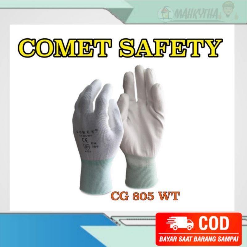 Sarung Tangan COMET CG 805 WT Safety Gloves Lazada Indonesia