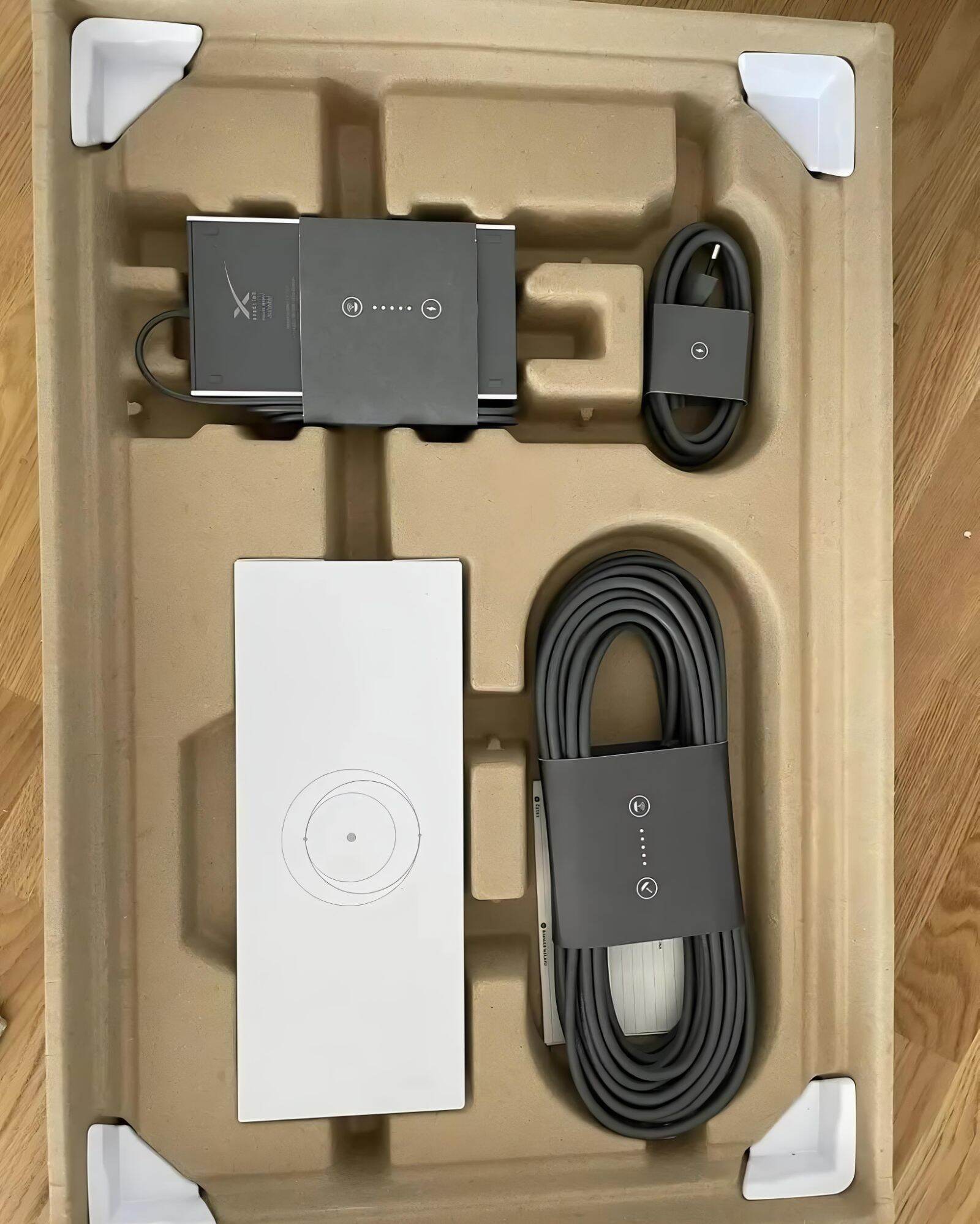 STARLINK Gen 3 V4 Flat Standard Internet Kit Satellite Anteena & WIFI 6 ...