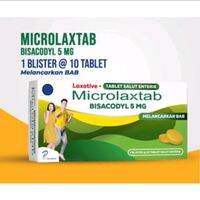 MICROLAXTAB PELANCAR BAB 1 BLISTER ISI 10 TABLET