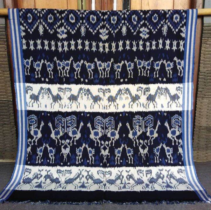 Kain Blanket Tenun Motif Sumba - Kain Tenun Sumba Tradisional | Lazada Indonesia