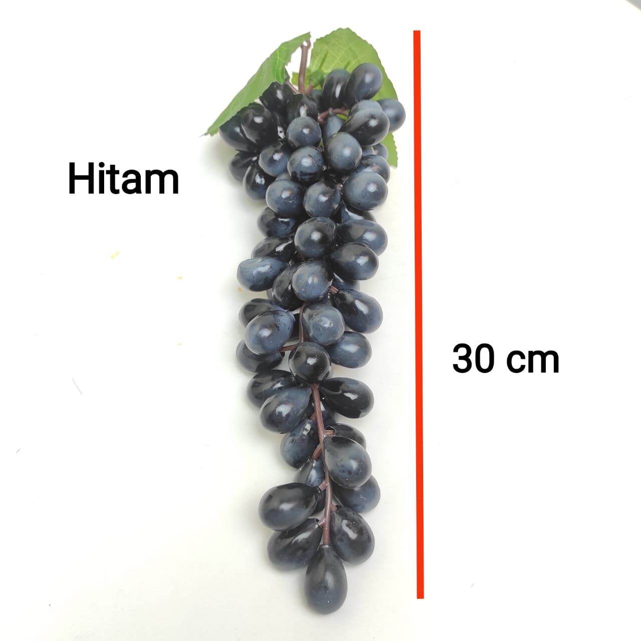 BUAH ANGGUR PALSU BUAH ARTIFISIAL BUAH PLASTIK LATEX