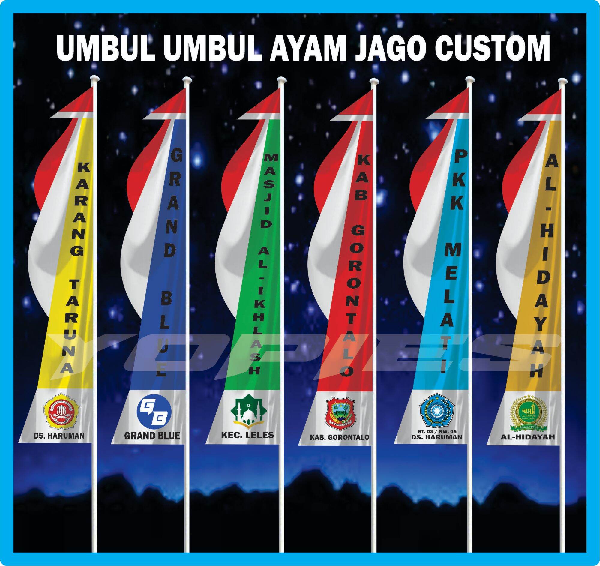 Umbul Umbul Custom | Lazada Indonesia