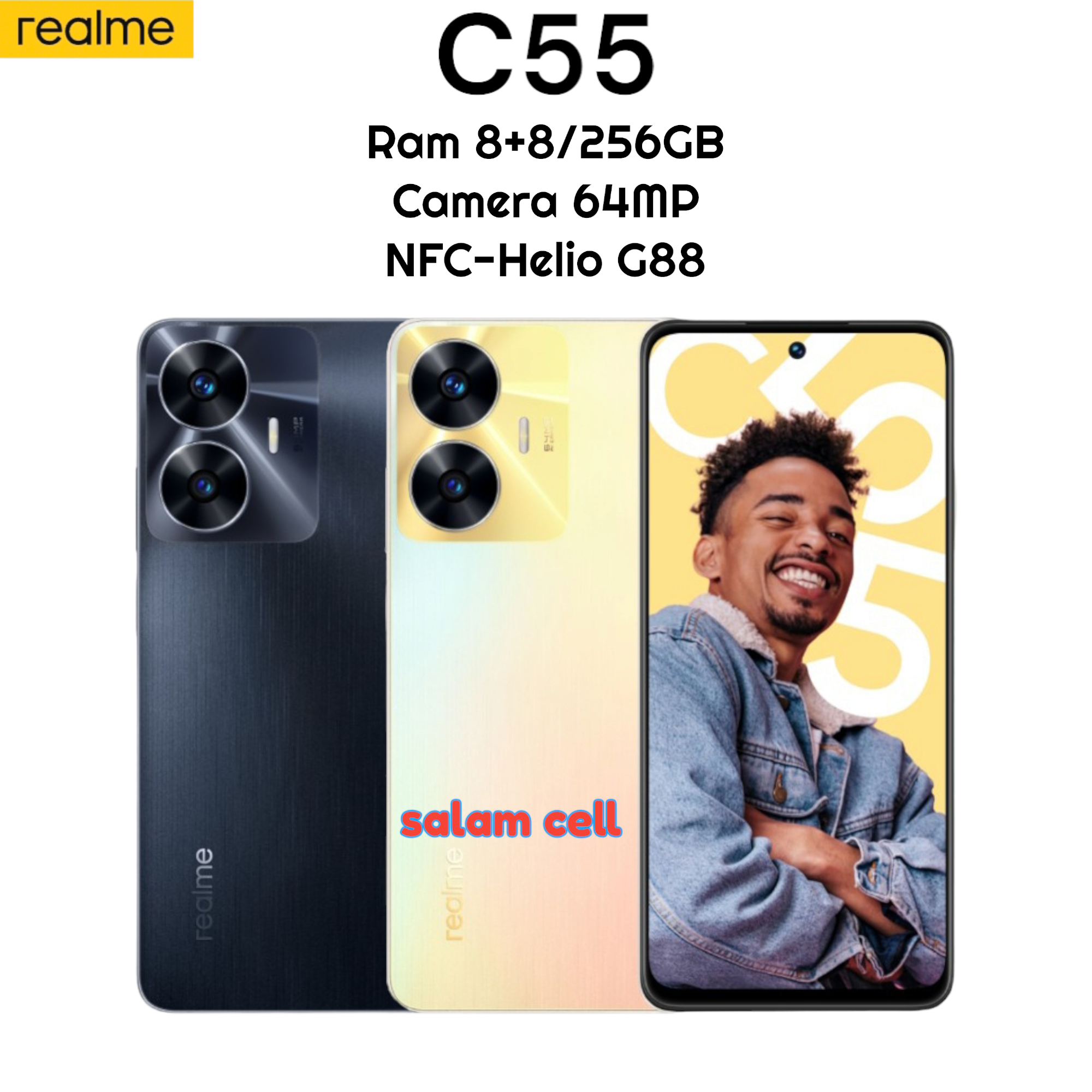 Realme C55 6/128GB Sunshower Libre