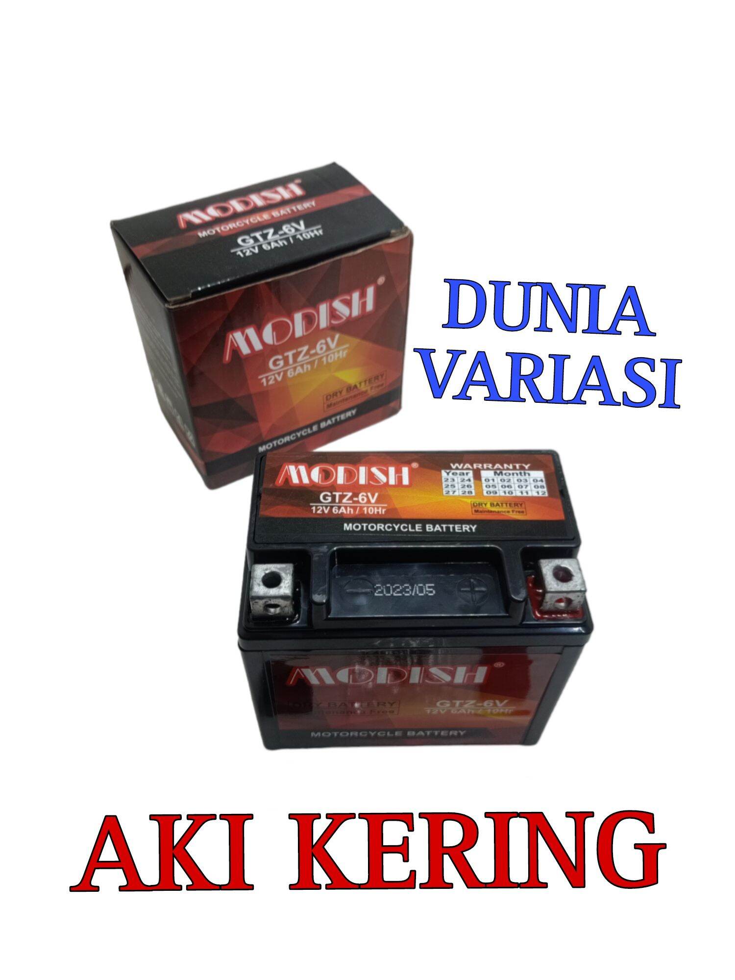 AKI KERING GTz.6V | Lazada Indonesia