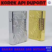 BISA COD -BISA BAYAR DI TEMPAT - KOREK API DUPONT ELEGAN KOREK API EXCLUSIVE KOREK API UNIK GOLD DAN SILVER
