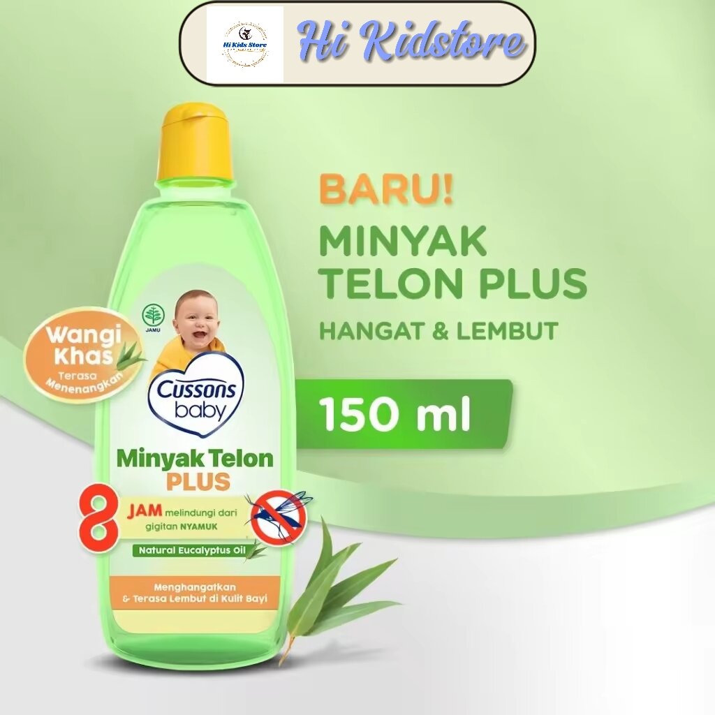 Cussons Baby Minyak Telon Oil Plus 150 ml